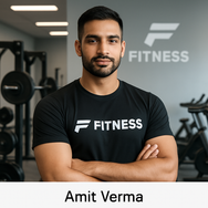 <strong>Amit Verma</strong> - (Fitness Trainer)