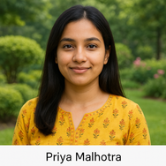 <strong> Priya Malhotra</strong> -  (Nutritionist)