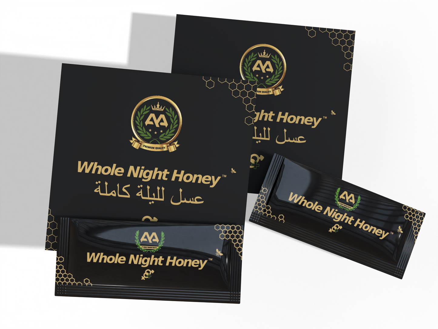 Whole Night Honey 24 Days Supply 24 Sachets 2 Box