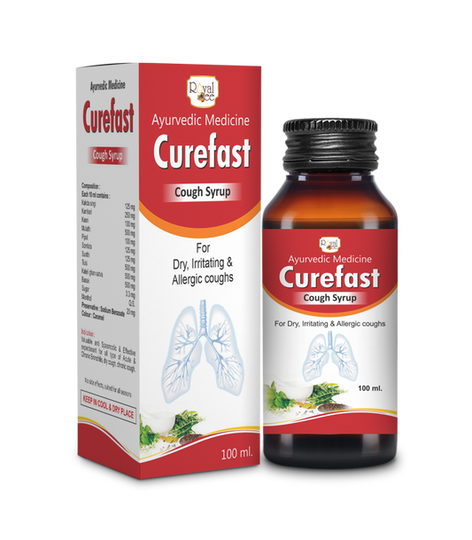 Curafast Syrup – Ayurvedic Cough & Cold Relief 100 ML