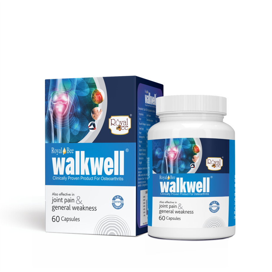 Walkwell Capsule – Ayurvedic Joint Care Formula 60 Capsules