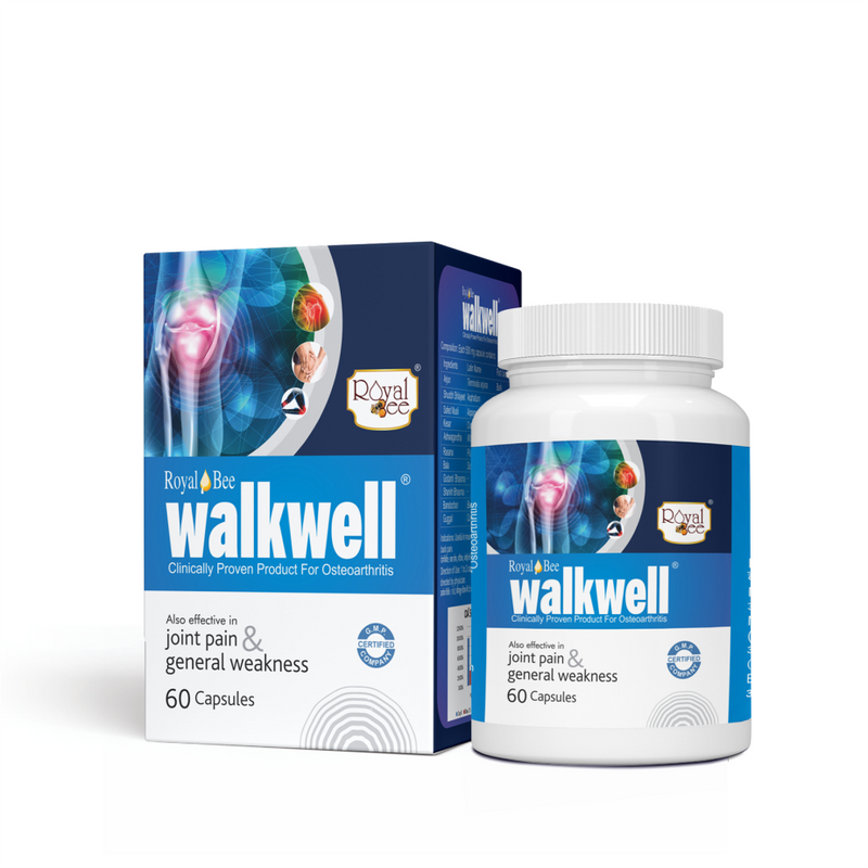 Walkwell Capsule – Ayurvedic Joint Care Formula 60 Capsules