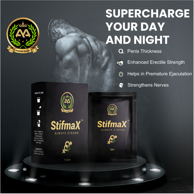 Stifmax – Ayurvedic Supplement for Strength 1 Month Supply