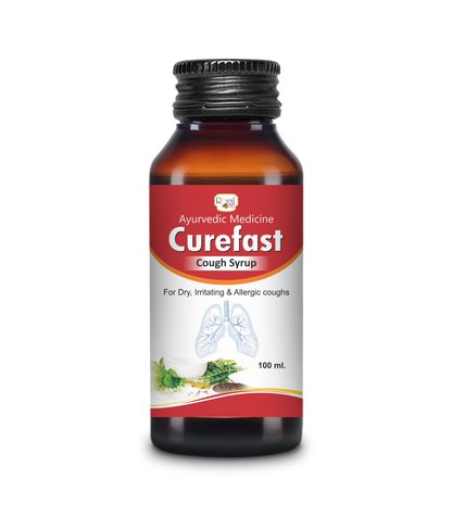 Curafast Syrup – Ayurvedic Cough & Cold Relief 100 ML