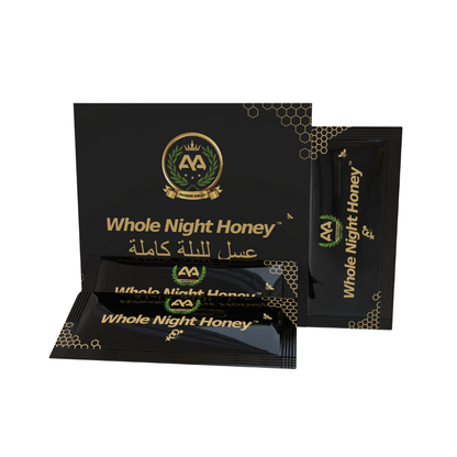 Whole Night Honey 12 Days Supply 12 Sachets 1 Box