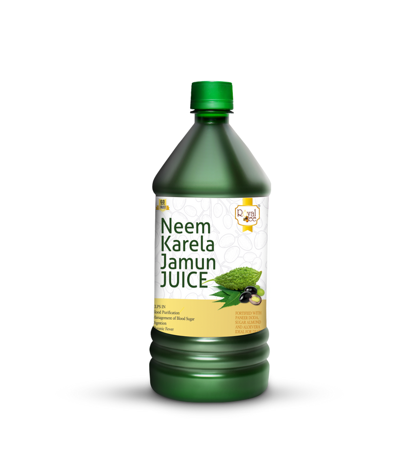 Neem Karela Jamun Juice – Ayurvedic Sugar & Wellness Support 1 L