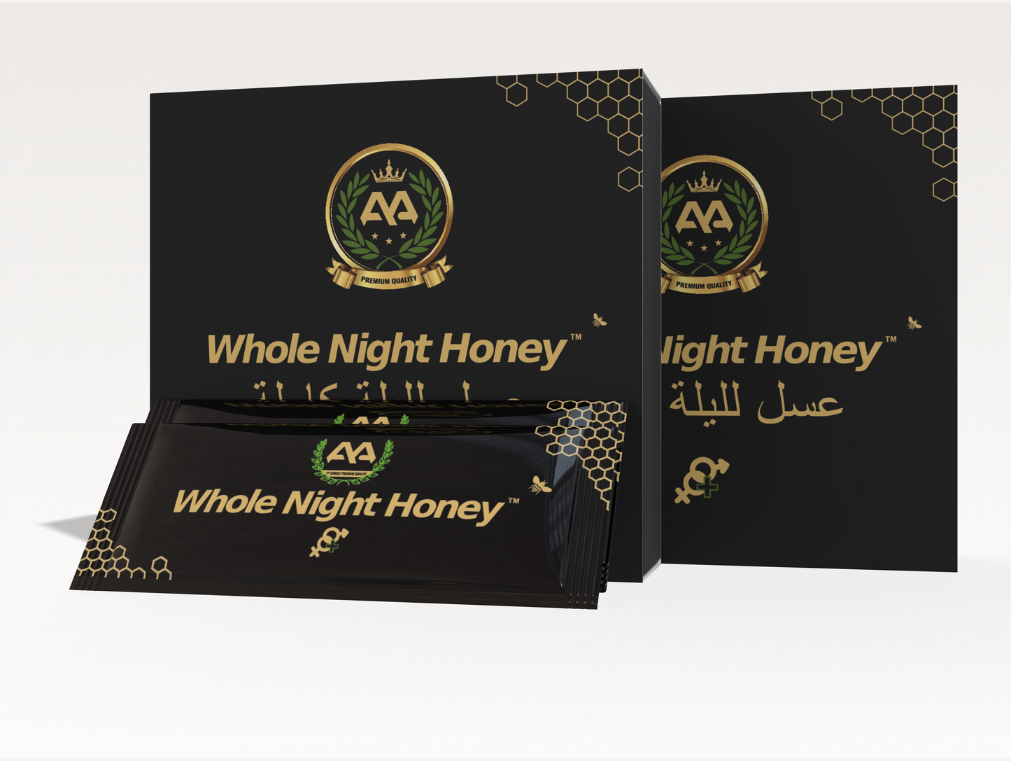Whole Night Honey 24 Days Supply 24 Sachets 2 Box
