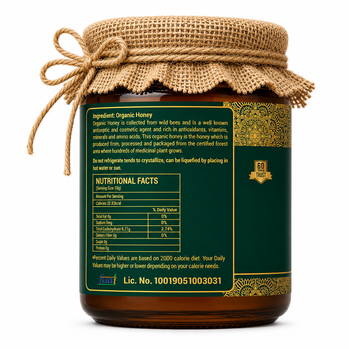 Organic honey