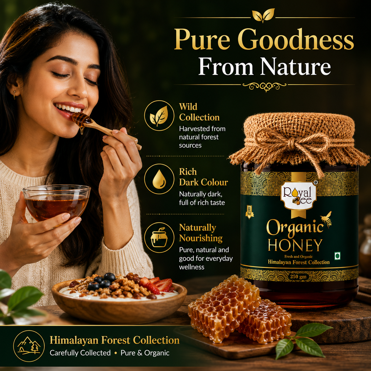 Organic honey