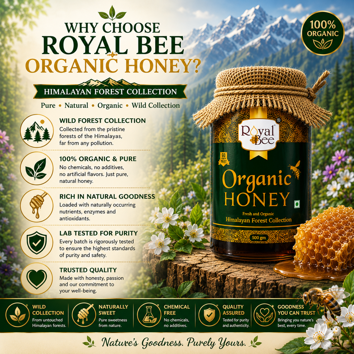 Organic honey